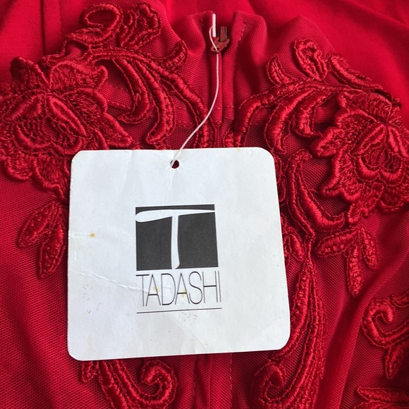 NWT $295 TADASHI Dress sexy Medium body-con - Picture 10 of 10
